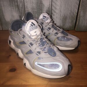 Adidas FYW S-97 'Og' Shoes Men's 9 White/Blue/Gray Sneakers Torsion